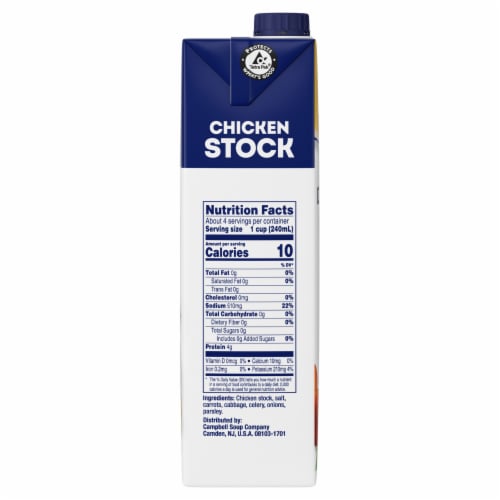 Swanson® 100% Natural Chicken Stock Perspective: left