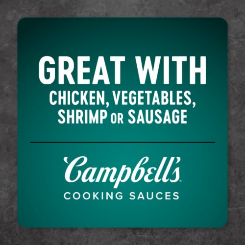 Campbell's® Cooking Sauces Creamy Garlic Butter Sauce Pouch Perspective: left