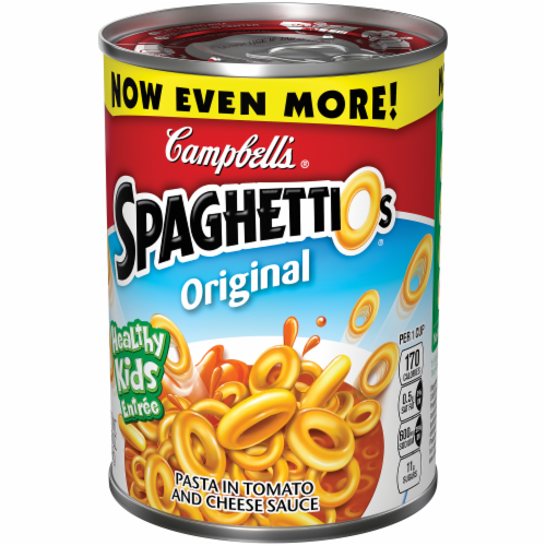 Campbell's Original SpaghettiOs Perspective: left