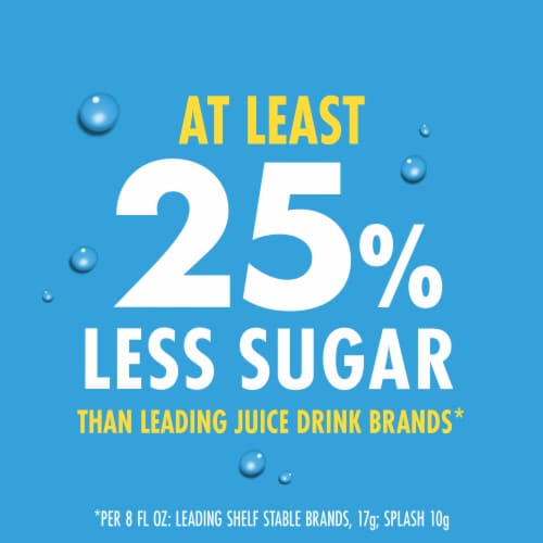 V8 Splash® Pineapple Coconut Juice Blend Perspective: left