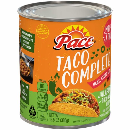 Pace Taco Complete Jalapeño Taco Meat Filling Perspective: left