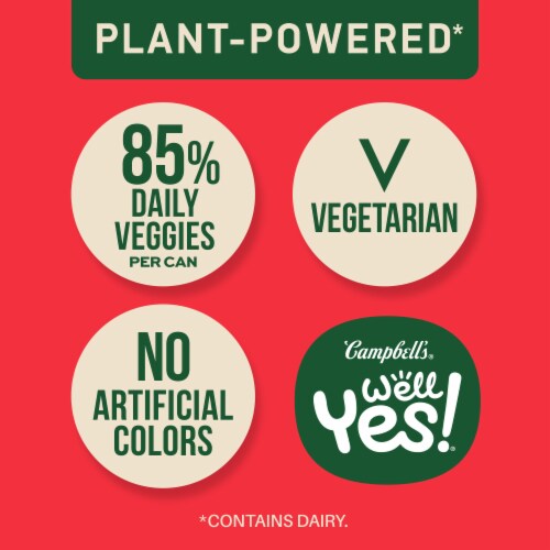 Campbell's® Well Yes!® Tomato & Sweet Basil Soup Perspective: left
