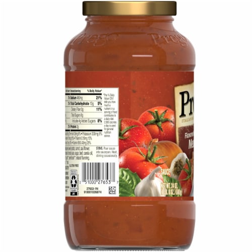 Prego® Plus Super Hidden Veggies Meat Flavored Sauce Perspective: left