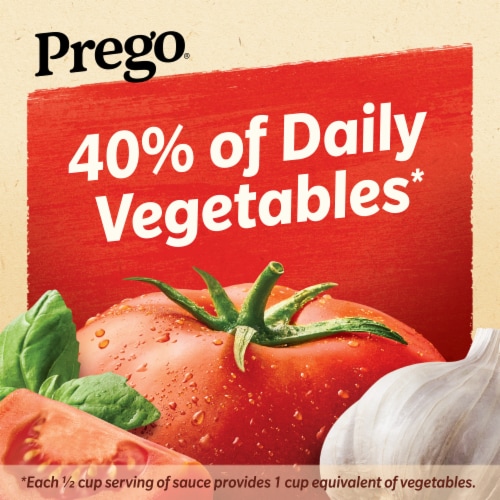 Prego Hidden Super Veggies Traditional Pasta Sauce Perspective: left