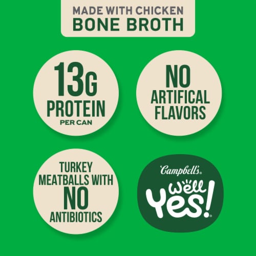 Campbell's® Well Yes!® Italian Wedding Soup Perspective: left