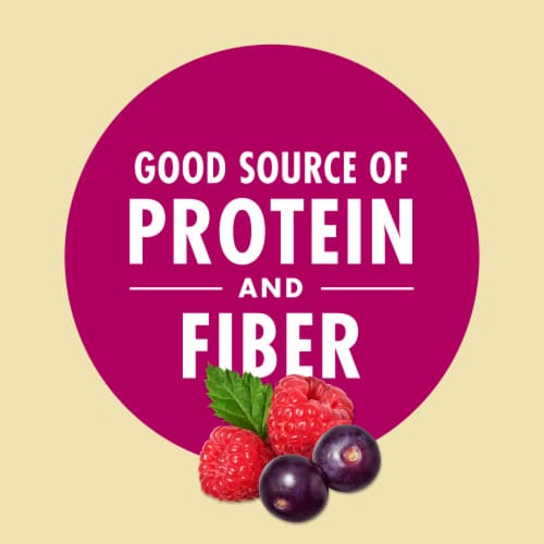 V8™ +Protein Berry Acai Plant-Based Protein Drink Perspective: left