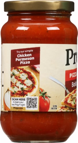 Prego® Bold & Spicy Pizza Sauce Perspective: left