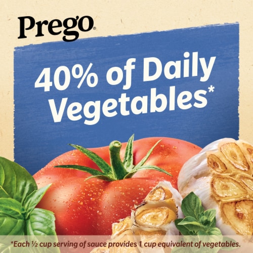Prego® Roasted Garlic & Herb Chunky Italian Sauce Perspective: left