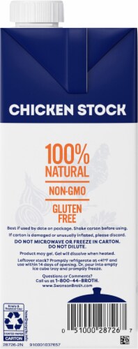 Swanson® 100% Natural Chicken Stock Perspective: left