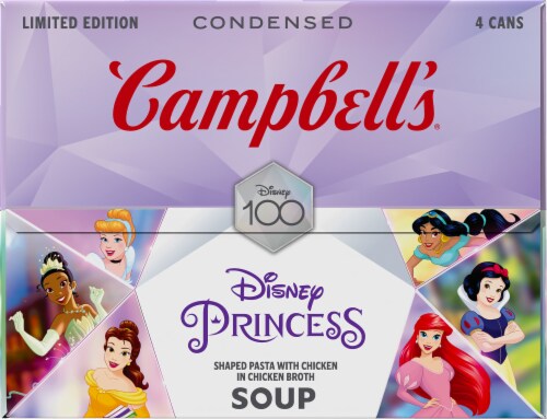 Campbell's® Condensed Disney 100 Princess Chicken soup Perspective: left