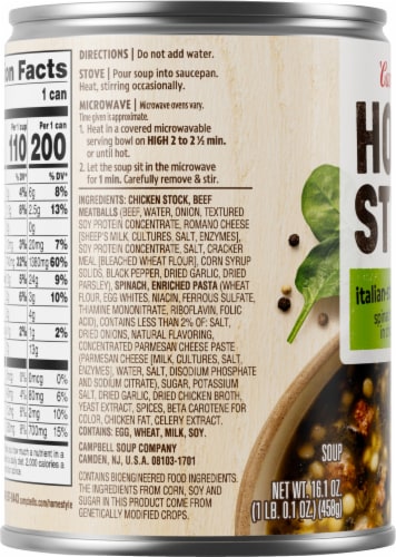 Campbell’s® Homestyle™ Italian-Style Wedding Soup