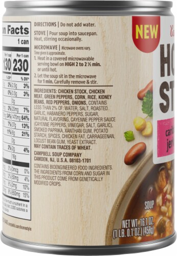 Campbell's® Homestyle Caribbean-Style Jerk Chicken Soup Perspective: left