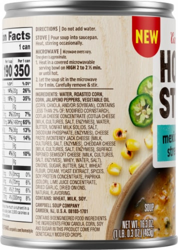 Campbell's® Homestyle™ Mexican-Style Street Corn Soup Perspective: left