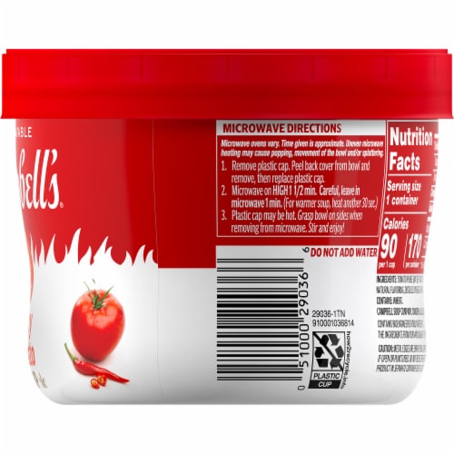 Campbell's® Spicy Tomato Soup Perspective: left