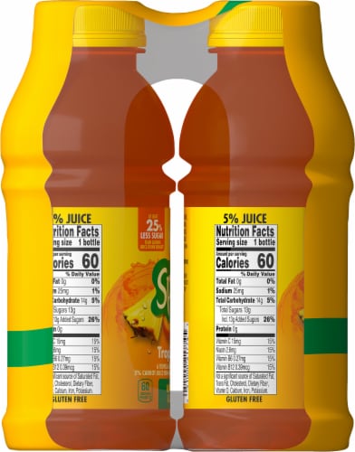 V8 Splash® Tropical Blend Flavored Juice Beverage Multipack Perspective: left