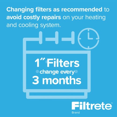 Filtrete™ Allergen Bacteria & Virus Furnace AC Air Filter 1500 MPR Perspective: left