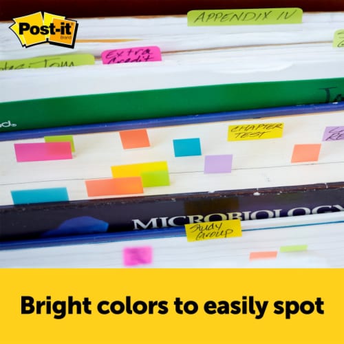 Post-it® Page Markers - Assorted Perspective: left