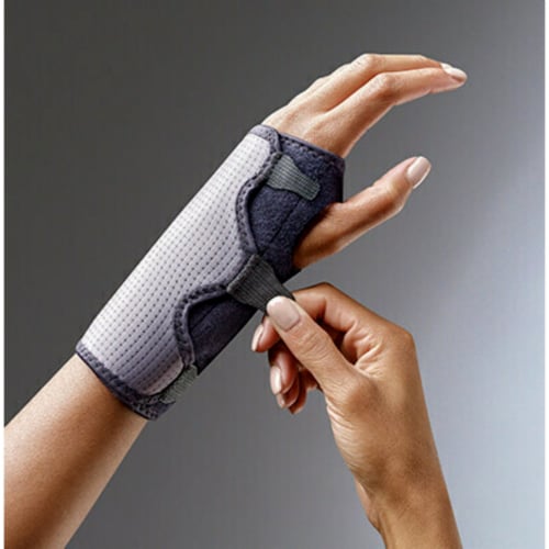 Futuro Reversible Splint Wrist Brace Perspective: left