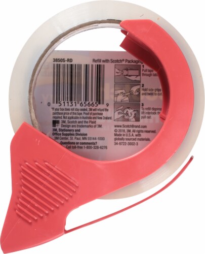Scotch® Heavy Duty Shipping Packing Tape & Dispenser Perspective: left
