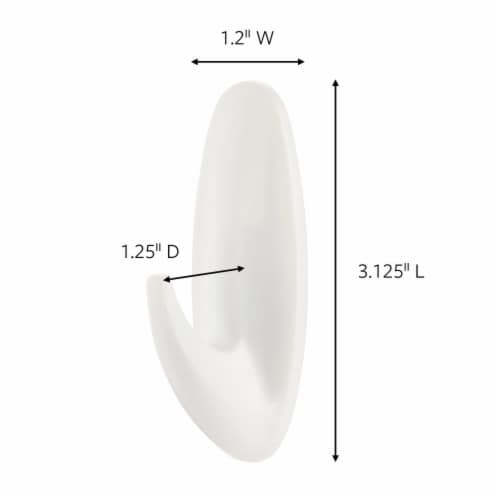 Command® Medium Designer Hooks Perspective: left