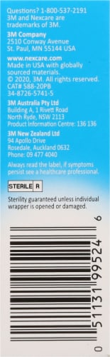 Nexcare Clear Waterproof Bandages Assorted Sizes - 20 Ct. Perspective: left