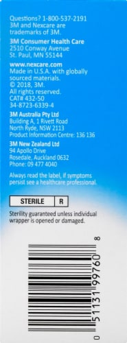 Nexcare™ Waterproof Clear Assorted Bandages Perspective: left