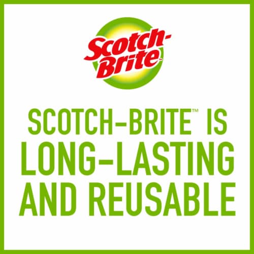 Scotch-Brite Stainless Steel Scrubbing Pads - Silver Perspective: left