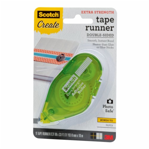 Scotch® Extra Strength Double-Sided Tape Runner Perspective: left