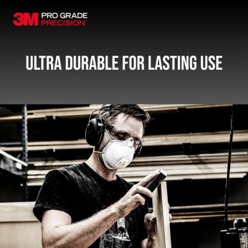 3M Pro Grade Precision™ 180 Medium Grit Sanding Sponge Perspective: left