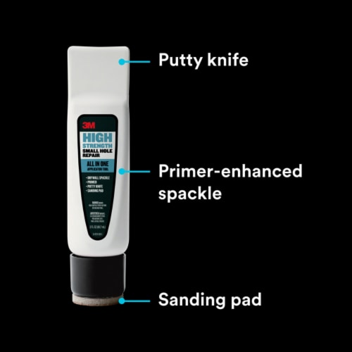 3M High Strength Small Hole Repair All-In-One Applicator Tool Perspective: left