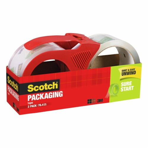 Scotch® Sure Start Shipping Packaging Tape Kit Perspective: left