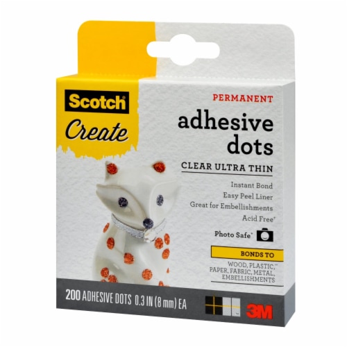 Scotch Permanent Ultra-Thin Adhesive Dots Perspective: left