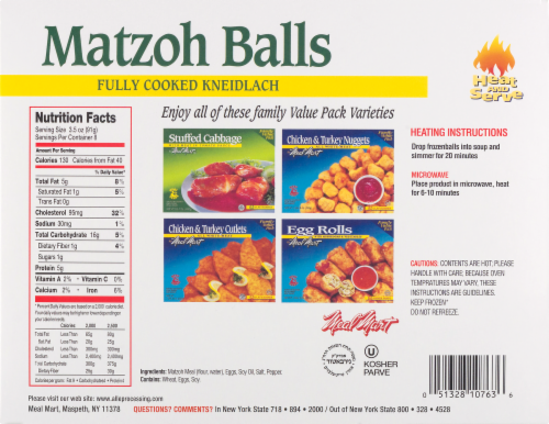 Meal Mart Matzoh Balls Perspective: left