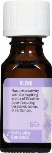 Aura Cacia Creative Juice Essential Solutions Mist Perspective: left
