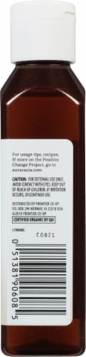 Aura Cacia Organic Jojoba Oil Perspective: left