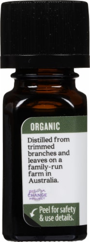 Aura Cacia Organic Tea Tree Oil Perspective: left