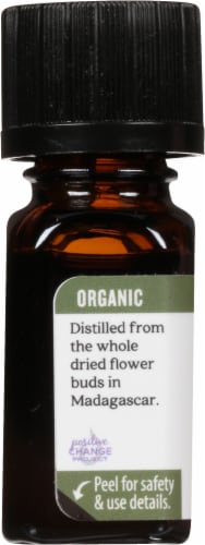 Aura Cacia Clove Bud Oil Perspective: left
