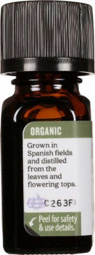 Aura Cacia Organic Oregano Pure Essential Oil Perspective: left