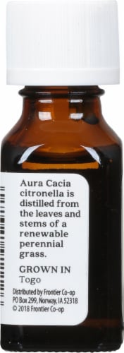 Aura Cacia Citronella Essential Oil Perspective: left