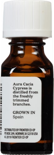 Aura Cacia® Cypress Pure Essential Oil Perspective: left