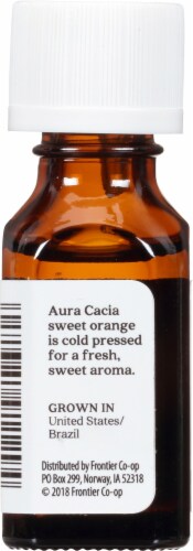 Aura Cacia® Sweet Orange Essential Oil Perspective: left