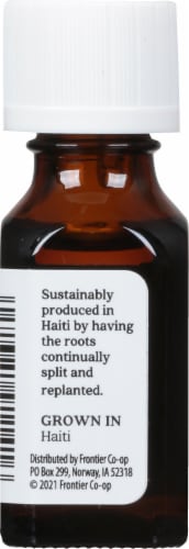 Aura Cacia Vetiver Oil Perspective: left