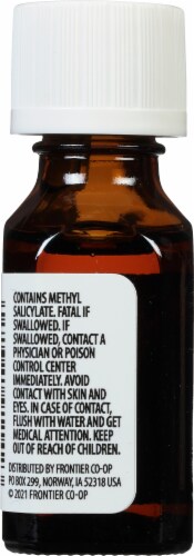 Aura Cacia® Wintergreen Essential Oil Perspective: left