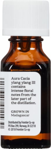 Aura Cacia Ylang Ylang III Oil Perspective: left