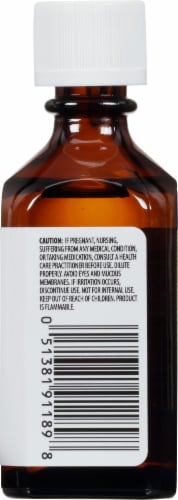 Aura Cacia Peppermint Essential Oil Perspective: left