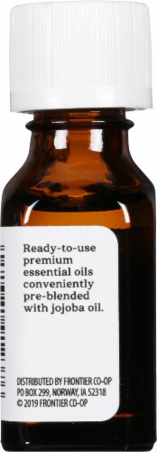 Aura Cacia Lemon Balm With Jojoba Perspective: left