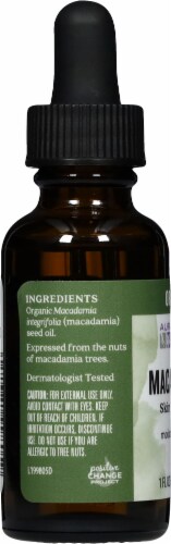 Aura Cacia® Macadamia Skin Care Oil Perspective: left