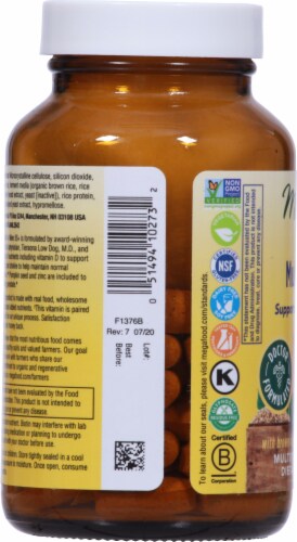 MegaFood Multi for Men 55+ Perspective: left
