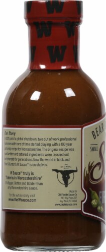 Bear & Burton's Fireshire™ Worcestershire Sauce Perspective: left