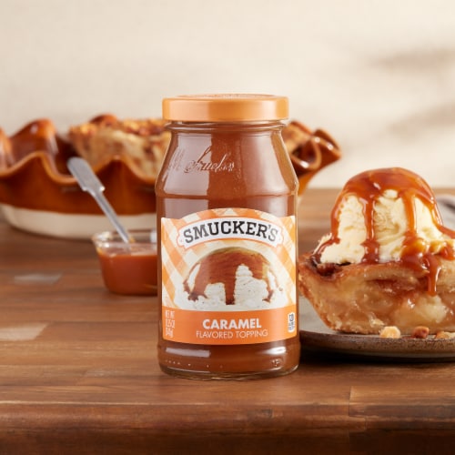 Smucker's Caramel Topping Perspective: left